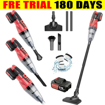 10-in-1 Cordless Vacuum Cleaner – Lightweight Stick & Handheld Vacuum
