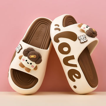 Summer Indoor Slippers for Women, Featuring a Soft Sole