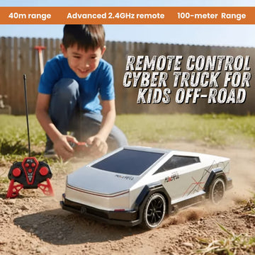 Remote Control Cyber Truck for Kids – Off-Road Stunt RC Car Toy
