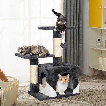 Costoffs Cat Tree – 69cm Cute Cat Tower for Indoor Cats & Kittens