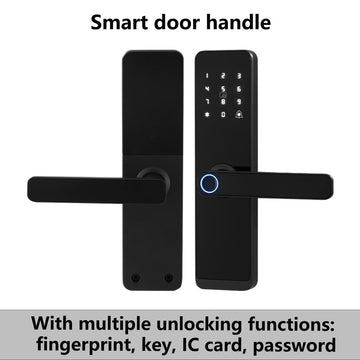 Smart Door Lock – 5-in-1 Biometric Fingerprint & Keypad Security Handle