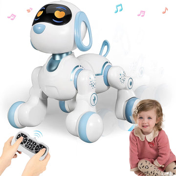 Smart Robot Dog Toy – Programmable Interactive Robotic Pet with Music, Dancing & Remote Control